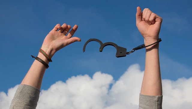 Handcuffs off Freedom